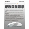Мышь A4Tech Fstyler FG10S белый/серый оптическая (2000dpi) silent беспроводная USB для ноутбука (4but) Мышь A4Tech Fstyler FG10S белый/серый оптическая (2000dpi) silent беспроводная USB для ноутбука (4but)
